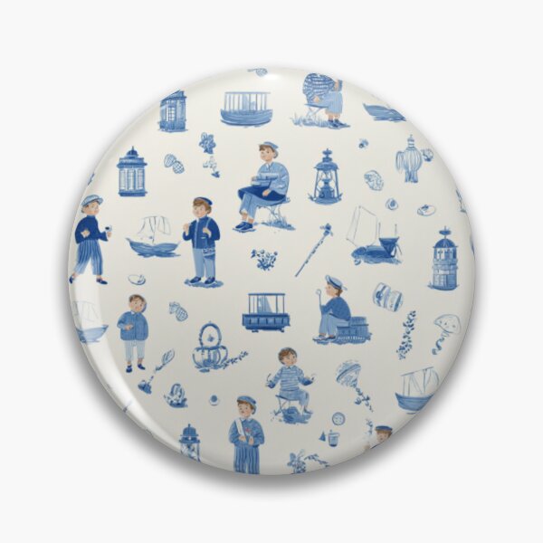 Item preview,  Old school sea pattern for kids designed and sold by SmileshareShop.