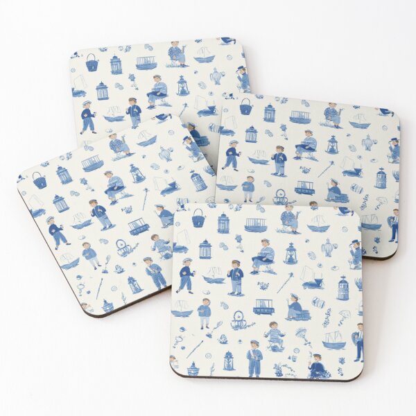 Item preview,  Old school sea pattern for kids designed and sold by SmileshareShop.