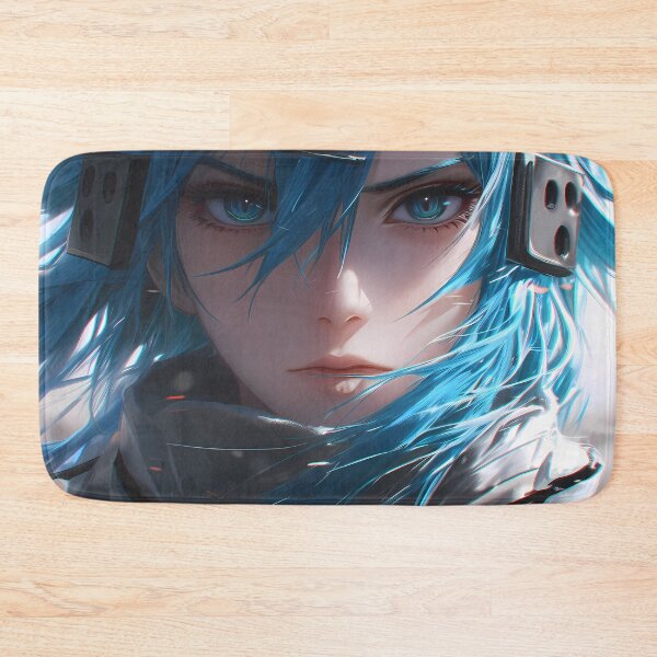Item preview, Sinon Sword Art Online Blue Hair Focused Waifu designed and sold by mildaclairmo.