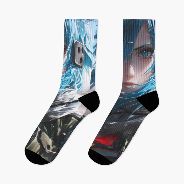 Item preview, Sinon Sword Art Online Blue Hair Focused Waifu designed and sold by mildaclairmo.