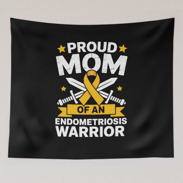 Item preview, Proud Mom Of An Endometriosis Warrior Endo Awareness Mother designed and sold by sterabamineh.