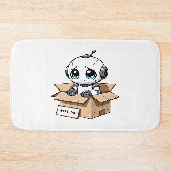 Item preview, A small, lonely robot hopes we will adopt it designed and sold by Hosharu Gaming.