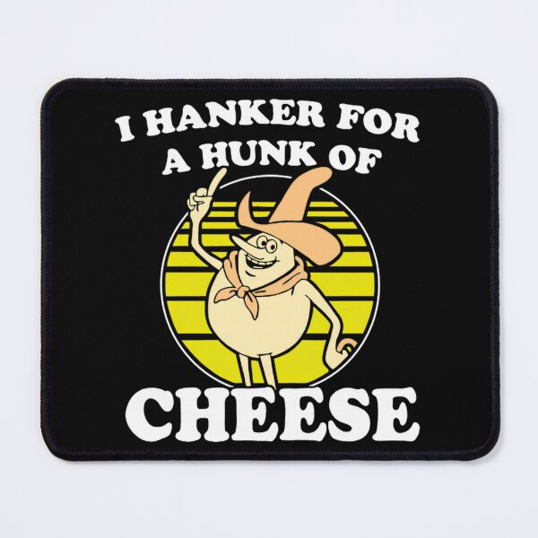 Item preview, Cheesy Character Hankering For A Hunk Of Cheese designed and sold by JacobAaBShopus.