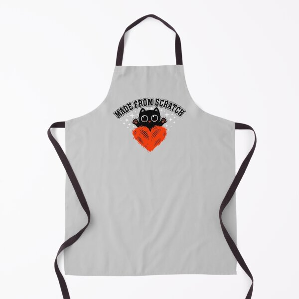 Item preview, Made From Scratch Valentine | Cute Black Cat Pun designed and sold by erion5k.