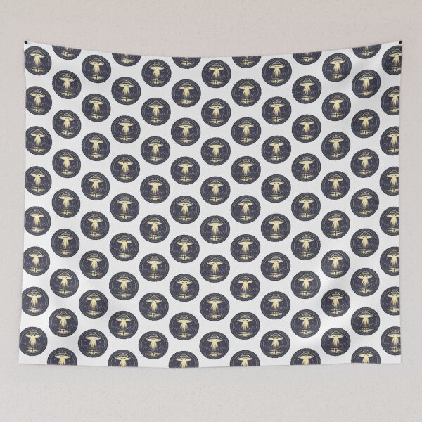Item preview, Retro Ufo Encounter With Beam designed and sold by BakerzqMTees.