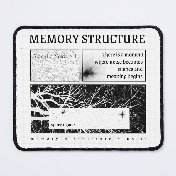 Item preview, Memory structure cut white designed and sold by pollysann.