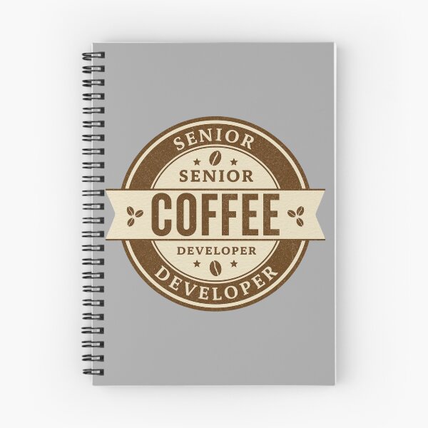 Item preview, The Senior Coffee Developer designed and sold by Pabello16.