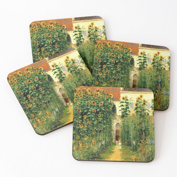 Item preview, Vétheuil Garden - A Lush and Colorful Retreat designed and sold by artdesignsnow.