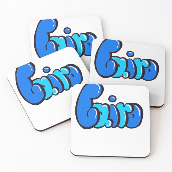 Item preview, Cairo name in blue graffiti calligraphy Top 10 best personalised gifts for boys designed and sold by Artonmytee.