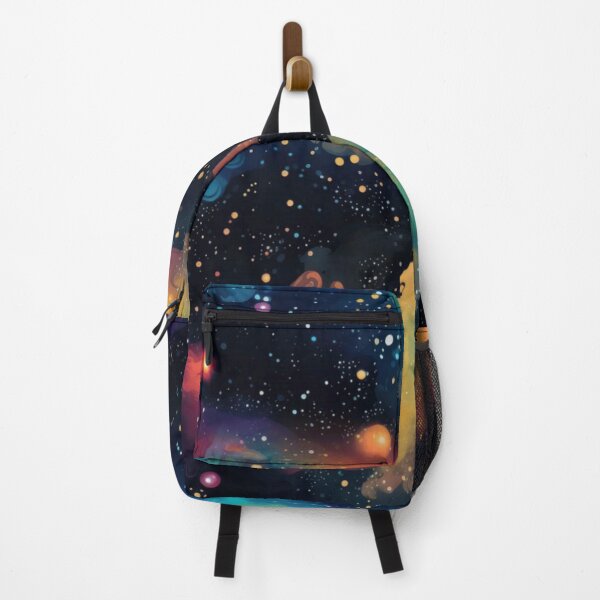 Item preview, Vibrant Cosmic Nebula Galaxy Abstract Space Painting designed and sold by T-I-D-E.