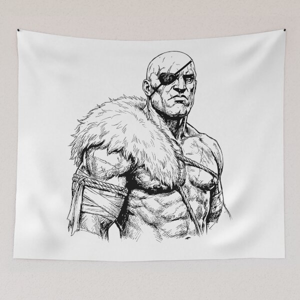 Item preview, Sagat Street Fighter 6 SF6 designed and sold by bapupa.