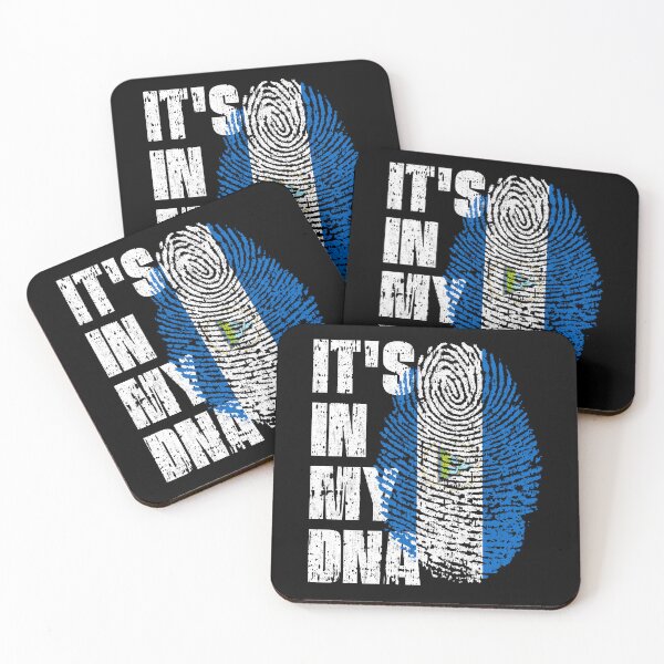 Item preview, IT'S IN MY DNA Nicaragua Flag Roots designed and sold by CosmoKitsch.