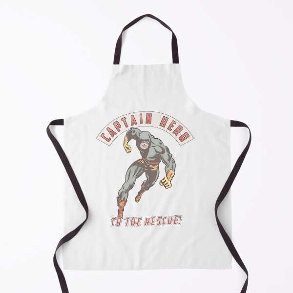 Item preview, Captain Hero To The Rescue Retro Comic Art designed and sold by BakerzqMTees.