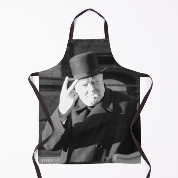 Item preview, Poster Winston Churchill Smoking V Day V Sign 1945 designed and sold by Geraldineromero.