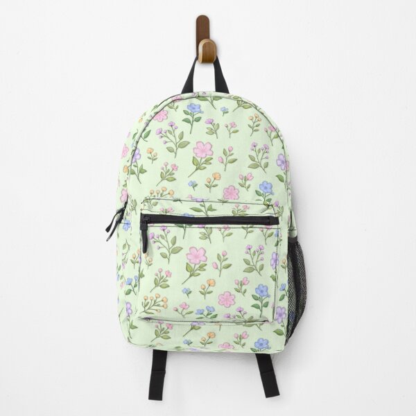 Item preview, Delicate Floral Pattern with Simple Flowers and Leaves designed and sold by LiudmylaMaika.