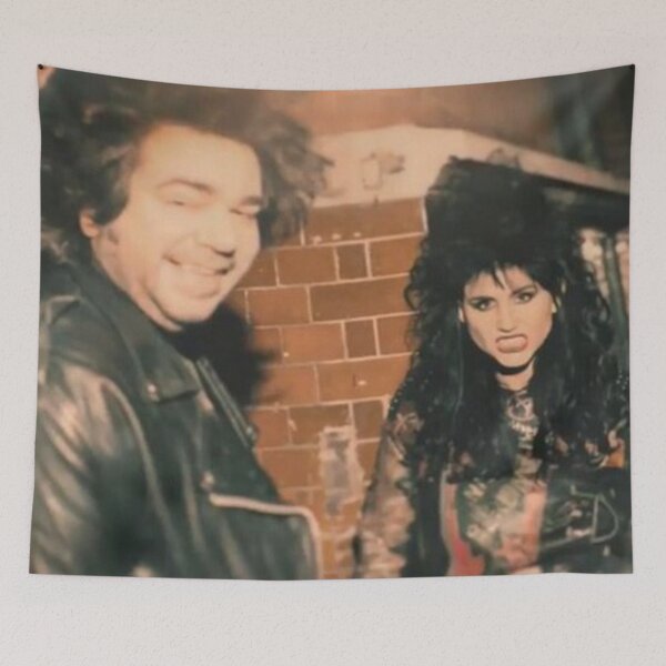 Item preview, Poster Laszlo And Nadja in the 80s Painting designed and sold by Geraldineromero.