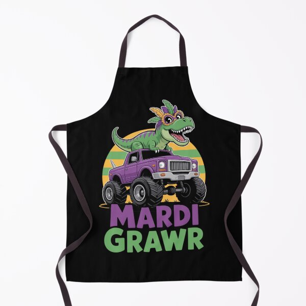 Item preview, Dino Monster Truck Mardi Grawr Mardi Gras designed and sold by RipleMalphite.