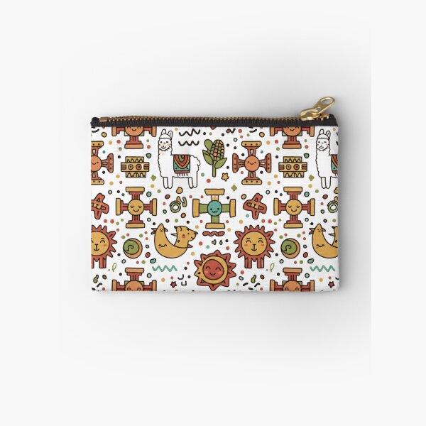 Item preview, Boho Llama Andean Folk Pattern – Tribal Inca Symbols designed and sold by HoloInverse.