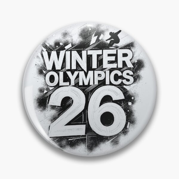 Item preview, Milano Cortina 2026 Snowboarding - Edgy Winter Olympics Grunge Design designed and sold by Teepot888.