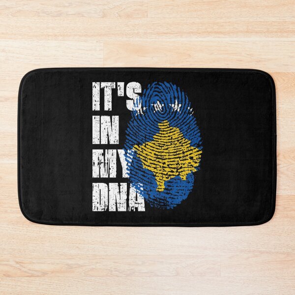 Item preview, IT'S IN MY DNA Kosovo Flag Roots designed and sold by CosmoKitsch.