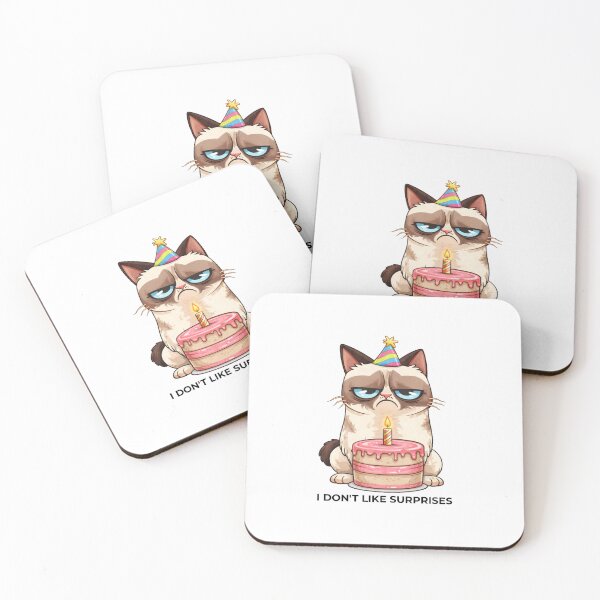 Item preview, Grumpy Cat No Suprises designed and sold by mumforlife.