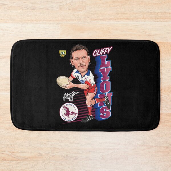 Item preview, Manly Warringah Sea Eagles Cliff Lyons Cliffy Character designed and sold by mouloua.