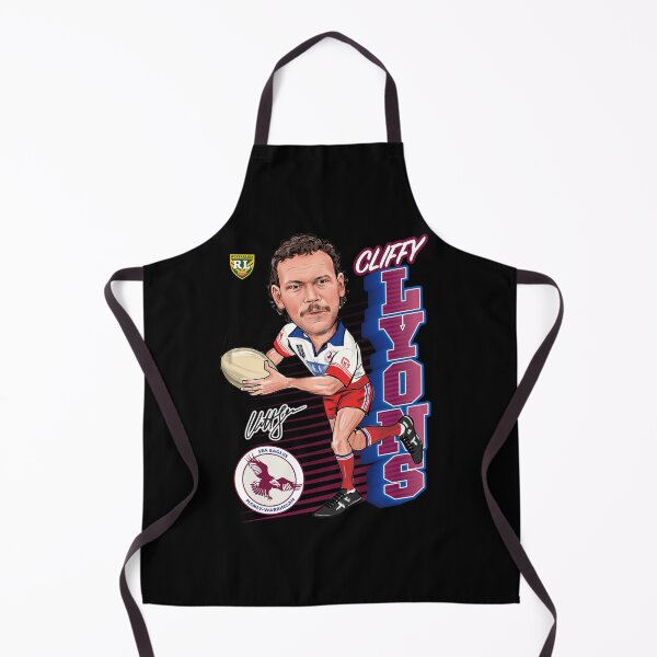 Item preview, Manly Warringah Sea Eagles Cliff Lyons Cliffy Character designed and sold by mouloua.