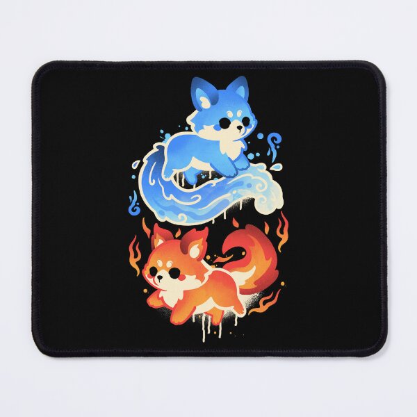 Item preview, Fire and water foxes dance designed and sold by NemiMakeit.