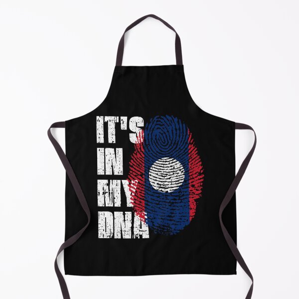 Item preview, IT'S IN MY DNA Laos Flag Roots designed and sold by CosmoKitsch.