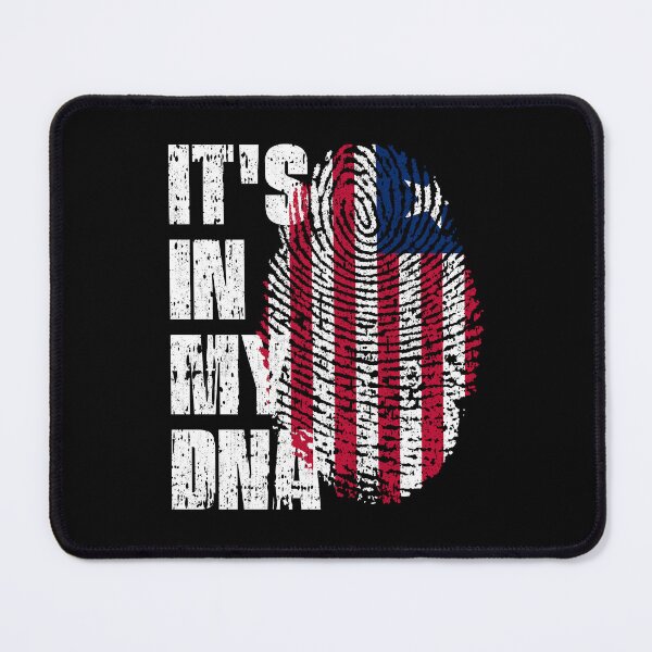 Item preview, IT'S IN MY DNA Liberia Flag Roots designed and sold by CosmoKitsch.