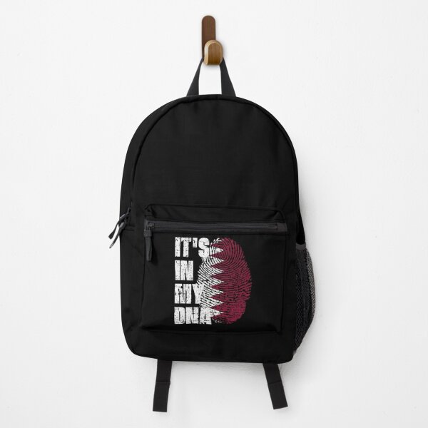 Item preview, IT'S IN MY DNA Qatar Flag Roots designed and sold by CosmoKitsch.
