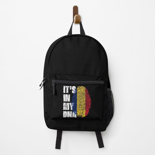 Item preview, IT'S IN MY DNA Romania Flag Roots designed and sold by CosmoKitsch.