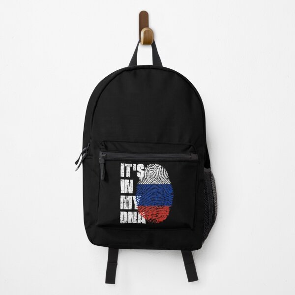 Item preview, IT'S IN MY DNA Russian Flag Roots designed and sold by CosmoKitsch.