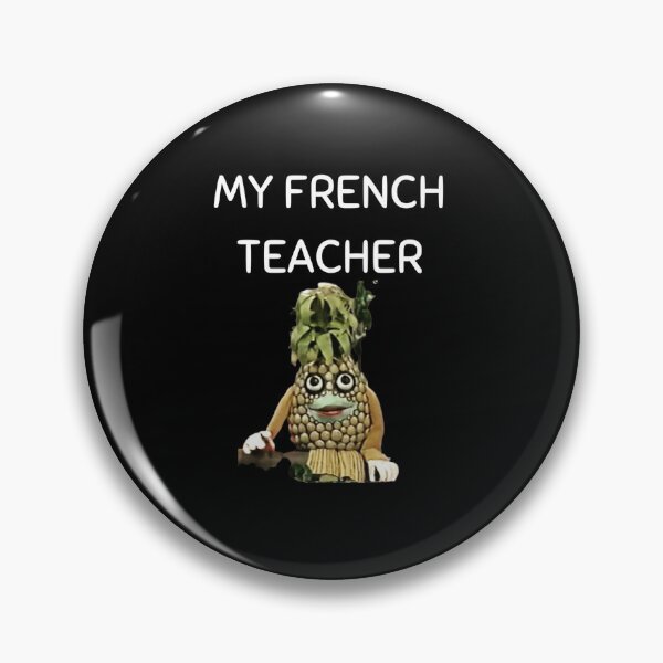 Item preview, Merchhaus  My French Teacher   Telefrancais  Ananas designed and sold by mouloua.