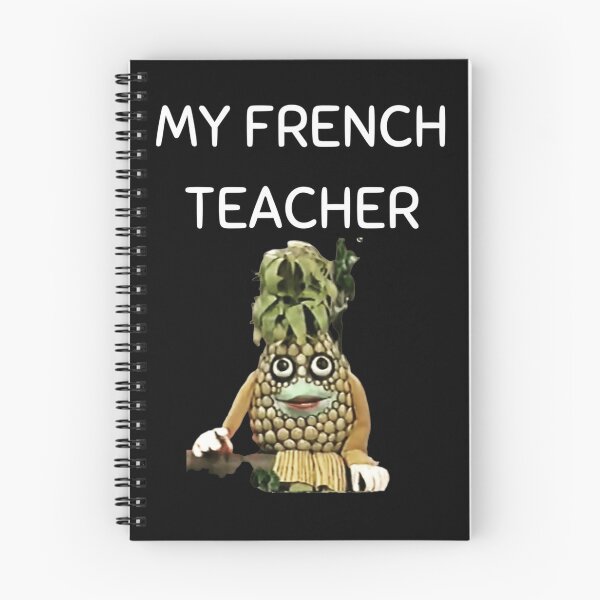 Item preview, Merchhaus  My French Teacher   Telefrancais  Ananas designed and sold by mouloua.