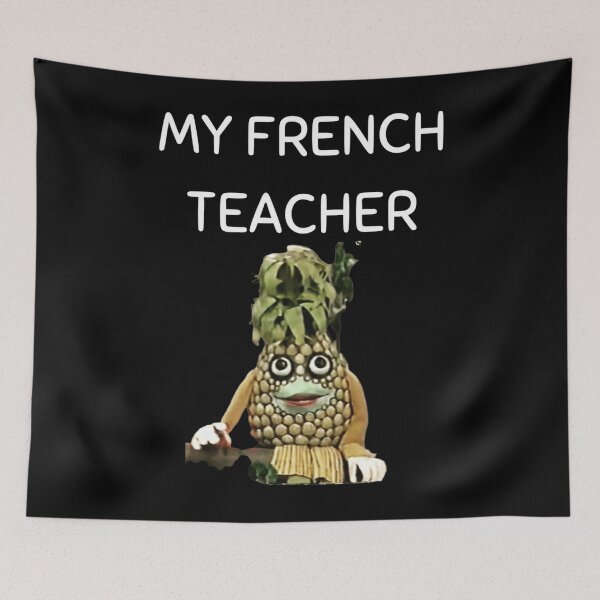 Item preview, Merchhaus  My French Teacher   Telefrancais  Ananas designed and sold by mouloua.