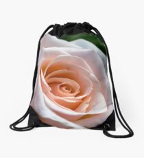Silken Rose Drawstring Bag