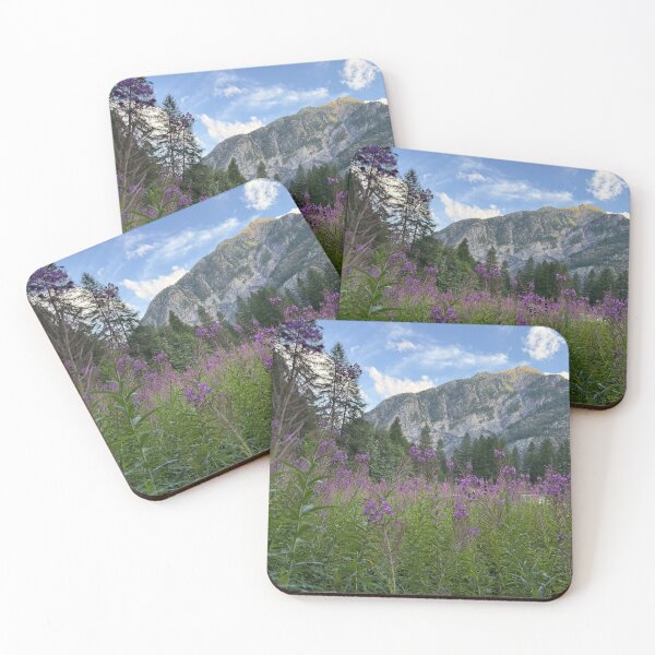 Item preview, Alpine Meadow with Purple Wildflowers designed and sold by Uniekma.