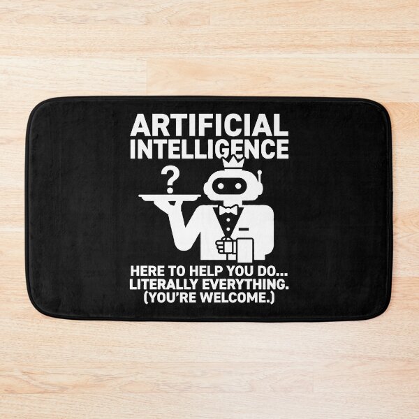 Item preview, AI Butler - Here To Do Literally Everything designed and sold by TextCrew.