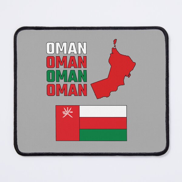 Item preview, Oman Flag & Map Heritage - Vibrant National Colors Design designed and sold by mashmosh.