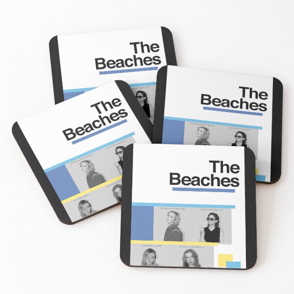 Item preview,  The Beaches Band Poster designed and sold by davonsstickers.