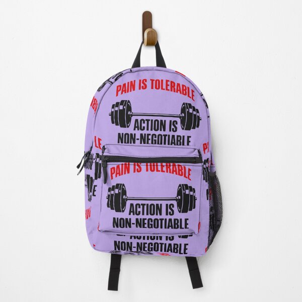 Item preview, Pain is Tolerable Action is Non-Negotiable designed and sold by LoganDzign.