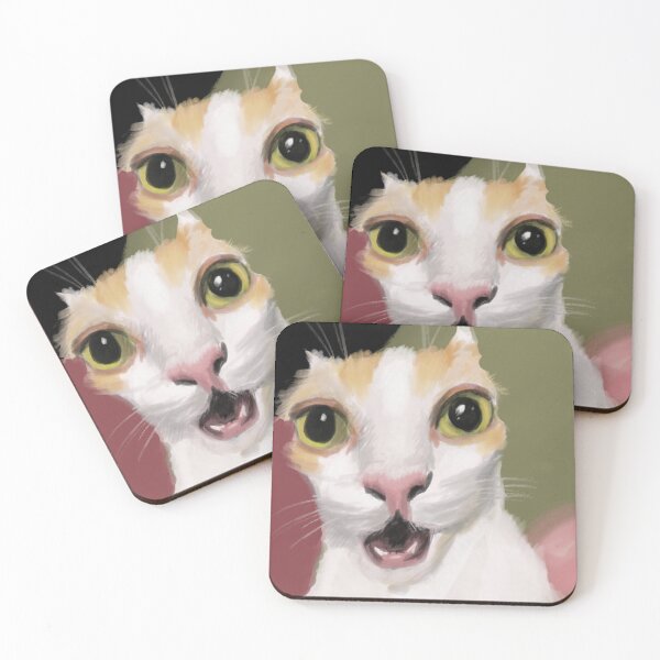 Item preview, Shocked cat designed and sold by DieselBathgate.