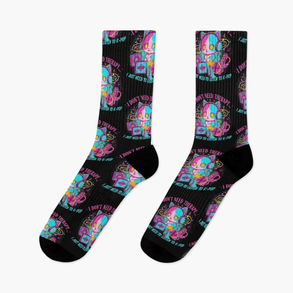 Item preview, I Dont Need Therapy I Just Need K-Pop Cat designed and sold by LuminOrb.