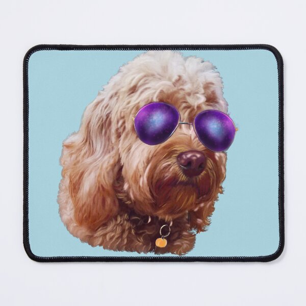 Item preview, Cool Cavapoo in Sunglasses | Cute Doodle Dog Aesthetic Art designed and sold by Artonmytee.