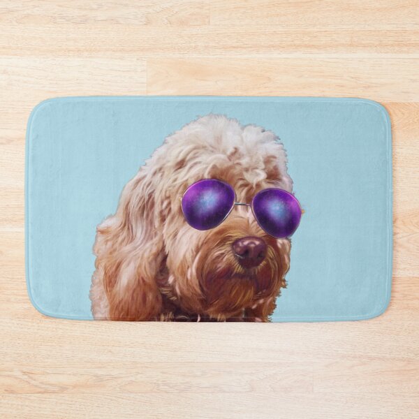 Item preview, Cool Cavapoo in Sunglasses | Cute Doodle Dog Aesthetic Art designed and sold by Artonmytee.