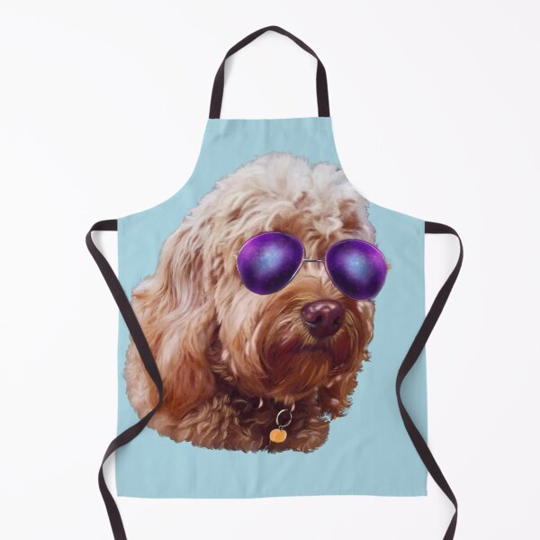 Item preview, Cool Cavapoo in Sunglasses | Cute Doodle Dog Aesthetic Art designed and sold by Artonmytee.