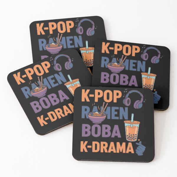 Item preview, K-Pop Ramen Boba K Drama Korean Music Cute Korea designed and sold by LuminOrb.