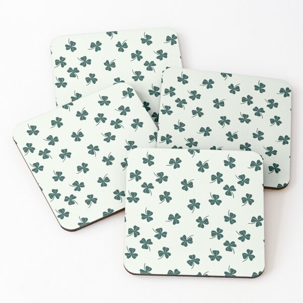 Item preview, Shamrock Clover - St. Patrick's Day mint green designed and sold by aneladesigns.