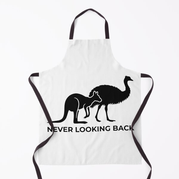 Item preview, Never Looking Back - Australian Kangaroo & Emu Forward Motion | Great New Aussie Citizen Gift designed and sold by KrystalWilson.